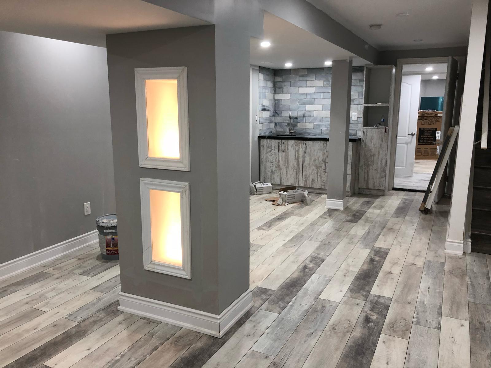 Basement Living Room